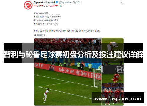 智利与秘鲁足球赛初盘分析及投注建议详解